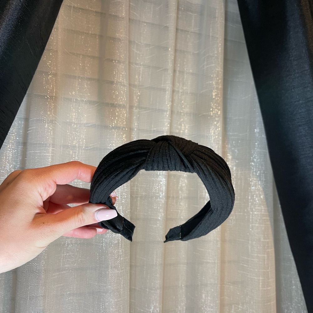 Black headband